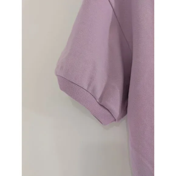 Everlane NWT Organic Cotton Polo Big Mauve Minimalist Preppy Small Quiet Luxury - Picture 7 of 7
